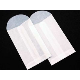 Umschläge aus Pergamentpapier 6.5x11cm (100 Stück) [G3]