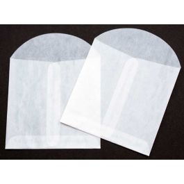 Pergaminpapier Umschläge 9x9cm (100 Stück) [G4]