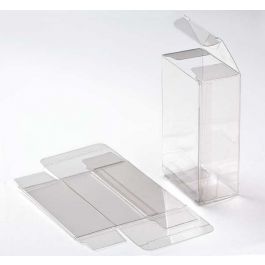 Klarsichtschachteln 6.7x3.8x11cm Transparent (25 Stück) [FB126]