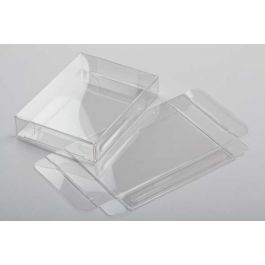 Klarsichtschachteln 7x2.5x9.5cm Transparent (25 Stück) [FB93]