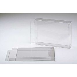 Klarsichtschachteln 13.7x3.8x18.7cm mit Automatikboden (25 Stück) [PLB72]
