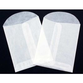 Pergamentpapier Umschläge 9.5x12cm (100 Stück) [G12]