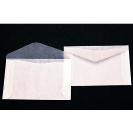 Pergaminpapier Umschläge 9x6cm (100 Stück) [G16]
