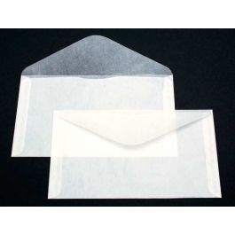 Pergamentpapier Umschläge 17x9.5cm (100 Stück) [G21]