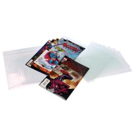 Schutzhüllen für Comics 23x31 + 4cm mit Schutzverschluss (100 Stück) [COMIC8PC]