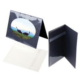 Kunststoff Hüllen für Glückwunschkarten 10.8x14.1cm (100 Stück) [CFC45]