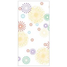 Bedruckte Beutel Feuerwerk 8,9x5,1x19,1cm mit Seitenfalten (100 Stück) [CG3FW]