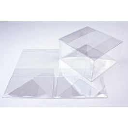 Klarsichtschachteln 19.1x17.8x10.2cm mit Automatikboden (25 Stück) [FPLB177]