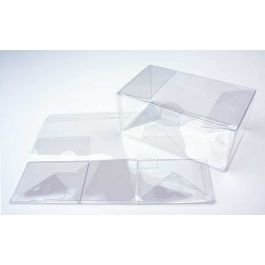 Klarsichtschachteln 10.8x4.1x10.8cm mit Automatikboden (25 Stück) [FPLB194]