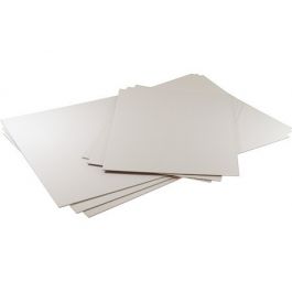 Hintergrundkarton Weiß 20.3x30.5cm 4-Lagig (25 Stück) [BACK812]