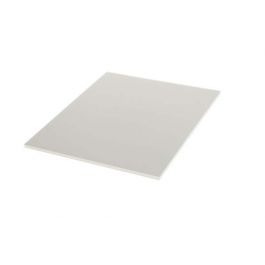 Schaumstoffplatte Weiß 20,3x30,5cm Bainbridge Lehmbeschichtet (1 St.) [FOMC812]