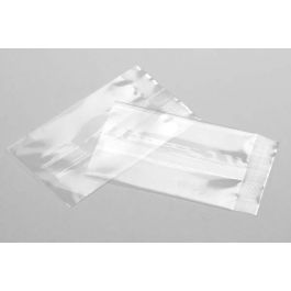 Umweltfreundliche Beutel Premium 10.2x10.2cm Transparent & Heißsiegelfähig (100 Stück) [CHS44]