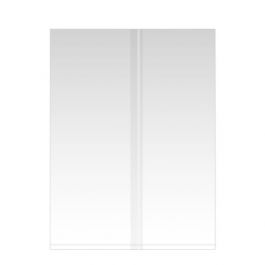 Öko-Beutel Transparent 7.6x10.2cm Premium und Verschweißbar (100 Stück) [CHS34]