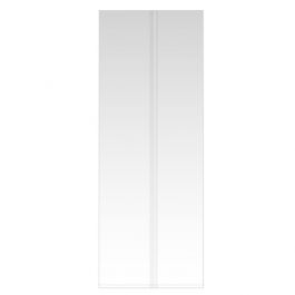 Öko-Beutel Transparent 7.6x20.3cm Premium und Verschweißbar (100 Stück) [CHS38]