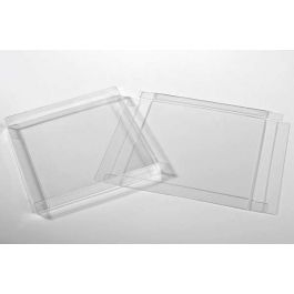 Klarsichtschachteln 14.9x1.6x14.9cm Transparent (25 Stück) [FB190]