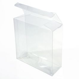 Klarsichtschachteln 14.3x5.1x14.3cm mit Automatikboden (25 Stück) [PLB197]