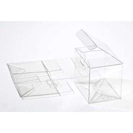 Klarsichtschachteln 9.5x6.7x7.6cm mit Automatikboden (25 Stück) [FPLB215]