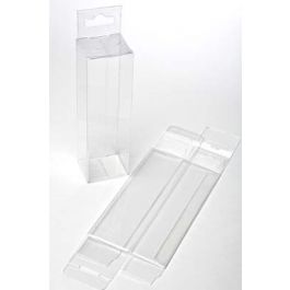 Klarsichtschachteln 3.8x3.2x12.7cm mit Aufhängeloch (25 Stück) [HFB220]