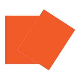 Pappkarton für Grußkarten Orange 21.6x27.9cm (50 Stück) [PC409]