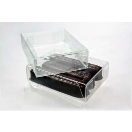 Schokoladenschachteln mit Einsatz 7x3.7x10.5cm Transparent (100 Stück) [CNDY229]