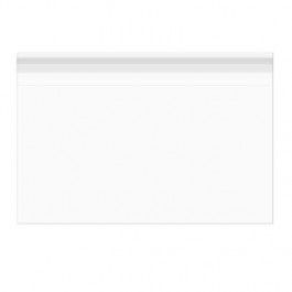 Klappenbeutel 24.1x16.5cm Hochtransparent (100 Stück) [B9H6H]