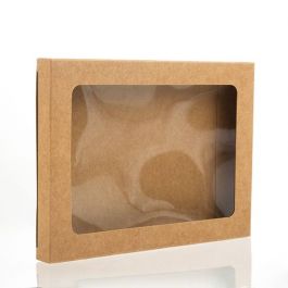 Pappschachteln mit Fenster 10.2x1.4x13.8cm (25 Stück) [WKRG271]