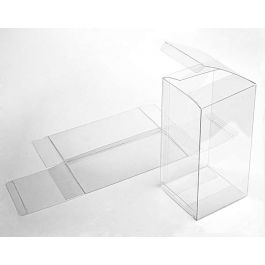 Klarsichtschachteln 10.2x10.2x20.3cm (25 Stück) [FB57]
