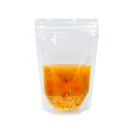 Standbodenbeutel Transparent 14.9x8.9x23.2cm (25 Stück) [ZBGL7]