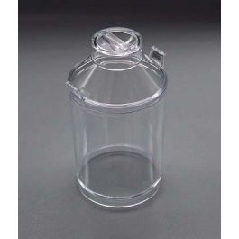 Transparente Milchkanne aus Plastik  14.8x8.3cm (25 Stück) [PEP-0113148]