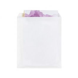 Warentaschen Weiß 20.3x25.4cm (100 Stück) [MB3W]
