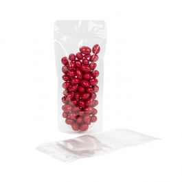 Standbodenbeutel Transparent 11x6x24cm mit Aufhängeloch (100 Stück) [ZBGCC1N]