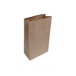 Blockbodenbeutel Kraft Braun 17x8.5x28cm | 60g/m² (100 Stück) [PABK1728]