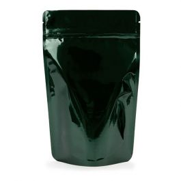 Standbodenbeutel Grün 10.2x6x15.2cm | 57 Gramm (100 Stück) [ZBGM2HG]