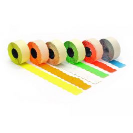 Preisschild 26x12 mm weiß permanent 1500 Stk. pro Rolle (1 Rolle) [DV-Q842.612]