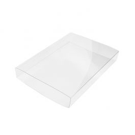 Aufschiebedeckel Transparent 13.8x2.7x19.1cm (25 Stück) [SC15]