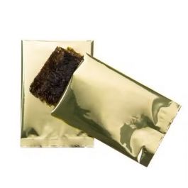 Kunststoffbeutel Gold 7.5x10.2cm Premium und Verschweißbar (100 Stück) [SVP34G]