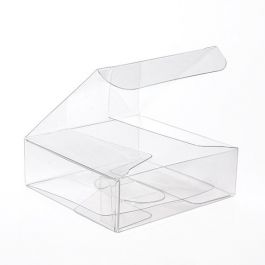 Klarsichtschachteln 7.6x7.6x2.5cm Transparent (50 Stück) [VB297]