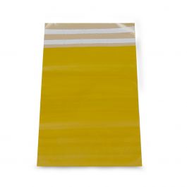 Kunststoff-Versandtaschen 35x45+8cm Ockergelb (250 Stück) [FP-VZQ057]