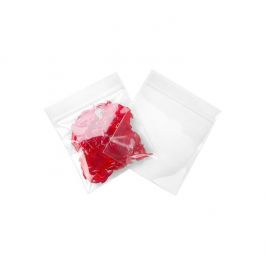Druckverschlussbeutel 10x10cm Kristallklar PP 75 Mikron (100 Stück) [Z3C44]