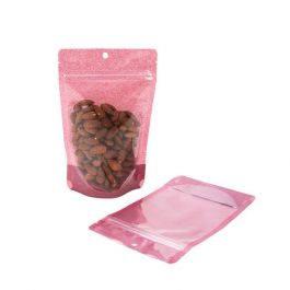 Standbodenbeutel Reispapier Rosa 13x7.9x20.6cm | 110 Gramm (100 Stück) [ZBGR3HR]