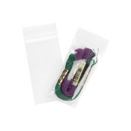 Druckverschlussbeutel 5x10cm Transparent PP 50 Mikron (100 Stück) [ZC24]