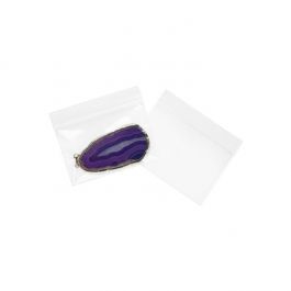 Druckverschlussbeutel 7.5x5cm Transparent PP 50 Mikron (100 Stück) [ZC32]