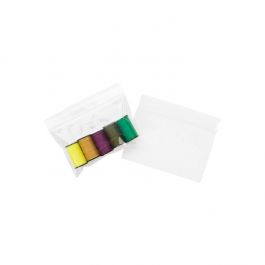 Druckverschlussbeutel mit Luftloch 7.5x5cm Transparent PP 50 Mikron (100 Stück) [ZC32V]