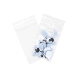 Druckverschlussbeutel 7.5x12.5cm Transparent PP 50 Mikron (100 Stück) [ZC35]