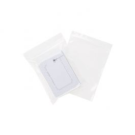 Druckverschlussbeutel 10x12,5cm Kristallklar PP 50 Mikron (100 Stück) [ZC45]