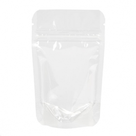 Standbodenbeutel Transparent 8x5x13cm | 28 Gramm (100 Stück) [ZBG1]