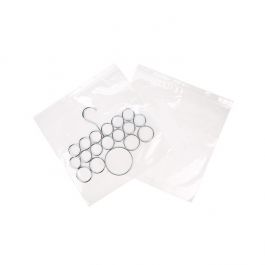 Druckverschlussbeutel mit Euroloch 32x32cm Transparent PP 50 Mikron (100 Stück) [ZR12HV]